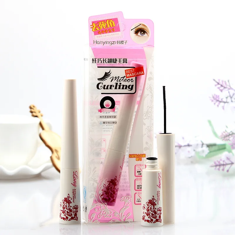 

1Pcs Makeup Han yingzi long fine long lash mascara zero dead angle thin brush head long silk curling waterproof and no staining.