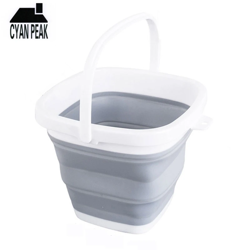 New Folding Collapsible Washing Up Bowl Retractable Portable Travel Outdoor Car 