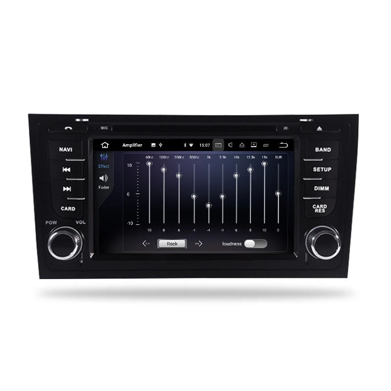 Cheap Android 9.0 Car DVD Stereo Multimedia Headunit For AUDI A6 RS6 1997-2004 S6 1997+ Auto PC Radio GPS Navigation Video Audio 4GRAM 5
