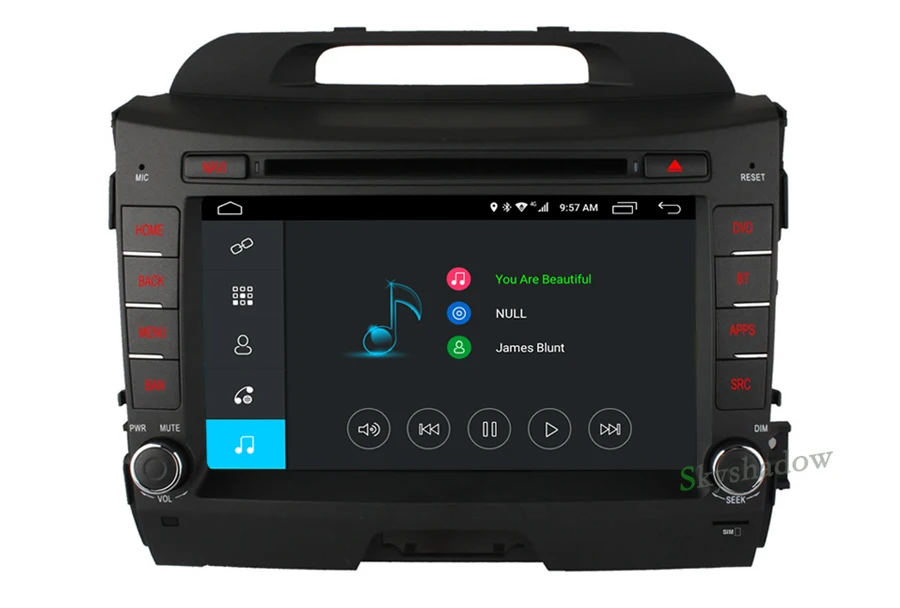 Best C500 Android 6.0 4G LTE SIM Car DVD player GPS for KIA sportage r Sportage 2010-2015 RDS Radio Bluetooth wifi 2GB RAM DVR camera 5