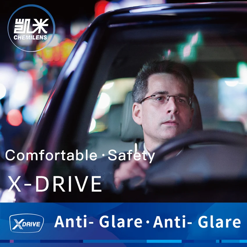 

CHEMI Drive Safe Lenses for Night Driving Anti Glare Driving Glasses Transparent Day Night Driving Glasses