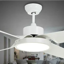 110/220 В 48 дюймов потолочный вентилятор свет электрический вентилятор 24 Вт светодиодный источник акриловый веер оставить преобразование частоты DC мотор энергосберегающий немой