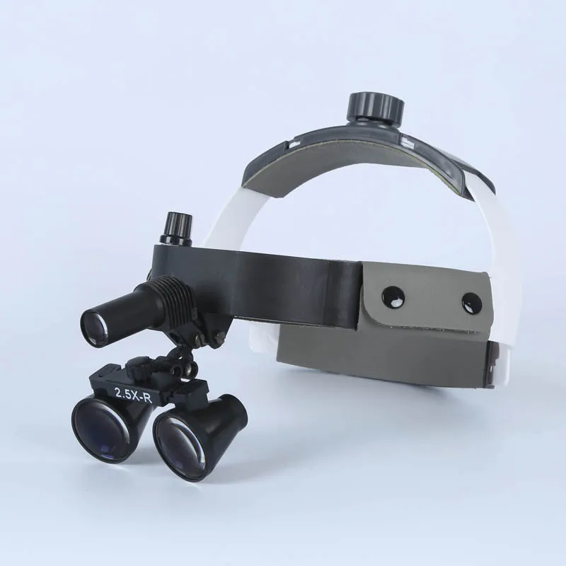 LED Illuminant Surgical Dentistry Headlights Wide Field Dental