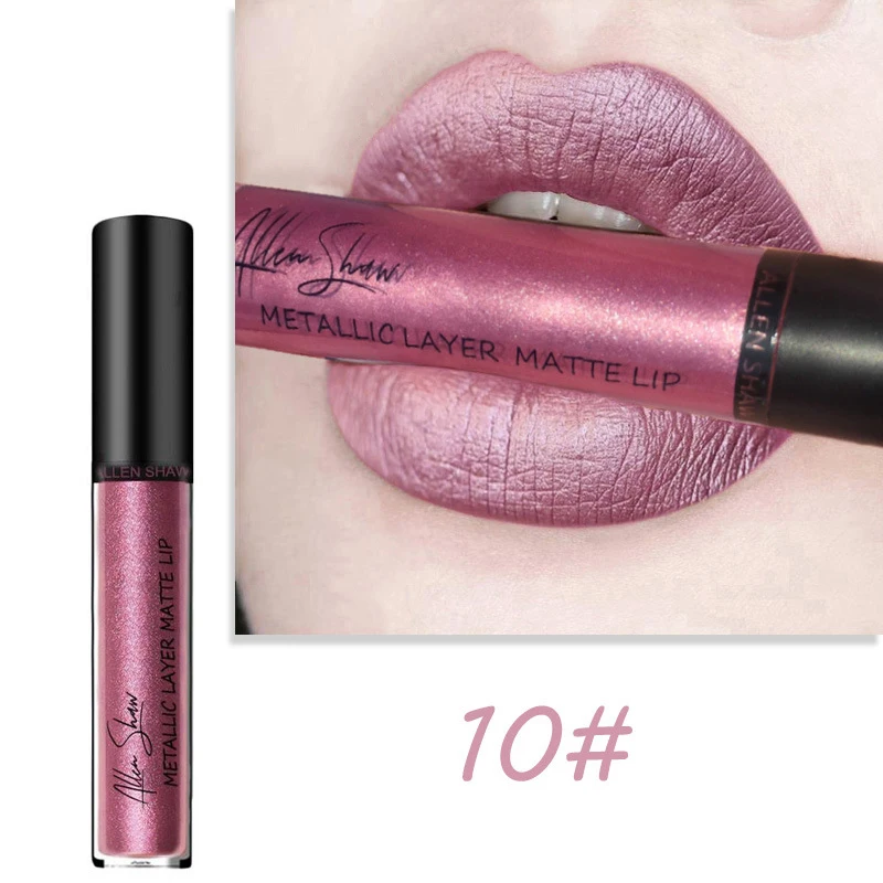 

2019 Lip Gloss lipstick Cosmetics Rouge A Levre Matte Longue Tenue Maquiagem Profissional Completa Batom Liquido Mate TSLM1