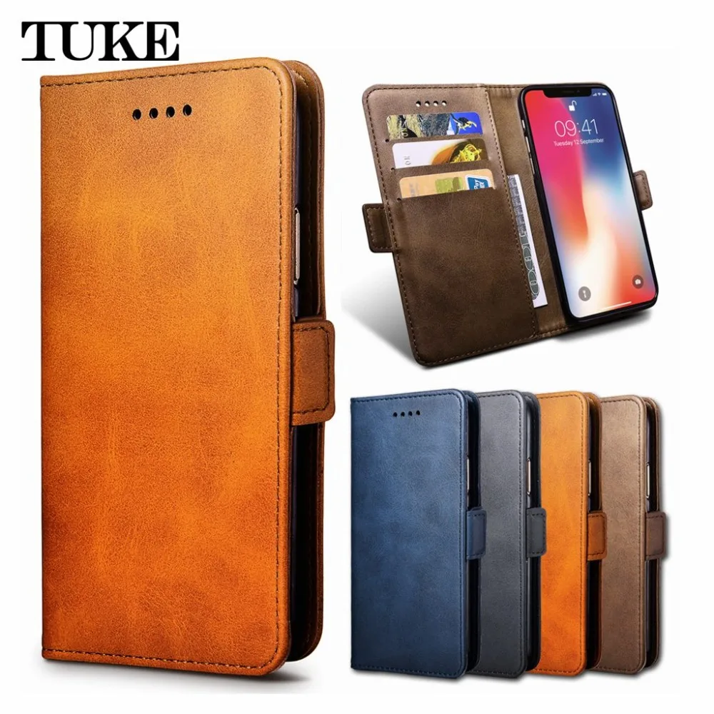Чехол TUKE для Leagoo T5 роскошный мягкий силиконовый чехол из искусственной кожи с