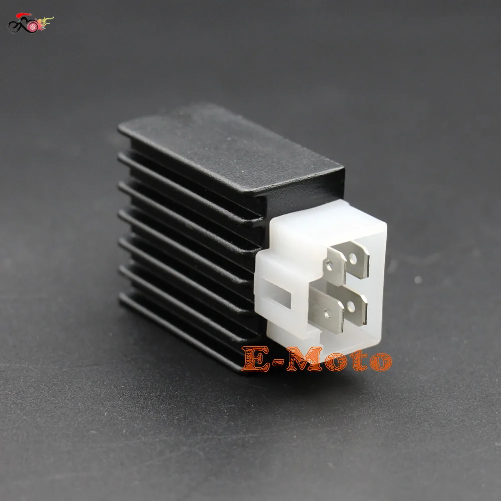 

12V Voltage Regulator Rectifier GY6 QMB139 4pin 50cc-150cc Scooter Moped ATV Dirt Bike Go Kart 4 Pin