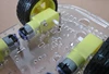 Бесплатная доставка, наборы шасси для автомобиля-робота 4WD для arduino с кодировщиком скорости, Новинка ► Фото 3/6