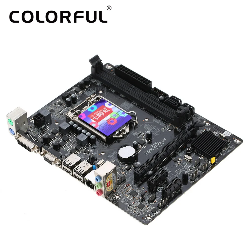 

Colorful C.H81M plus V24A Motherboard Mainboard Systemboard for Intel H81/LGA1150 DDR3 SATA3 USB3.0 for Desktop CPUS Video card