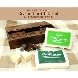 1 pcs/lot DIY Colorful Craft Ink pad Cartoon Stamps Inkpad for Scrapbooking Decoration Korean Stationery Free shipping 0101 - Image 2