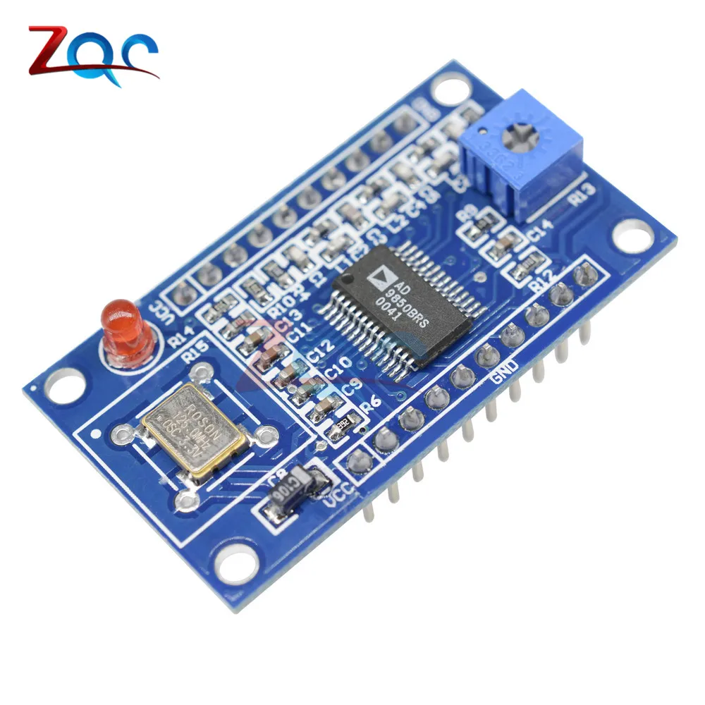 preço DDS Gerador de Sinal Módulo AD9850 0 40 mhz 2 Cristal de Onda Senoidal e 2 Praça Filtro Low pass oscilador de Bordo Equipamento De Teste