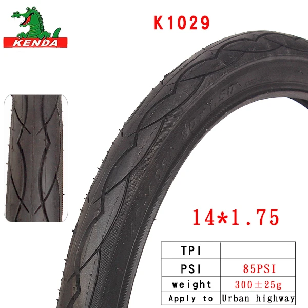 KENDA K1029 Bicycle Slick Wire Tires Bike Half bald headed bike tires 20/26*1.5 