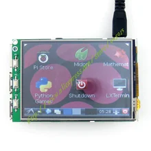 Raspberry Pi 3 сенсорный экран 3,2 дюймов TFT lcd с контроллером XPT2046 320*240 пикселей для Raspberry pi B/B+ = 3,2 дюймов RPi lcd