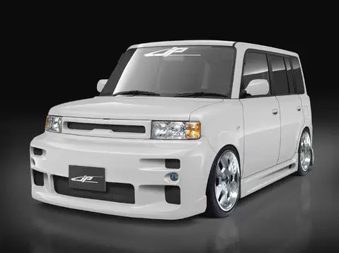 Для Toyota Scion BB XB NCP XP30 (2004 2005) FRP стекловолокно JP накладка фары/передний гриль (Facelifted)