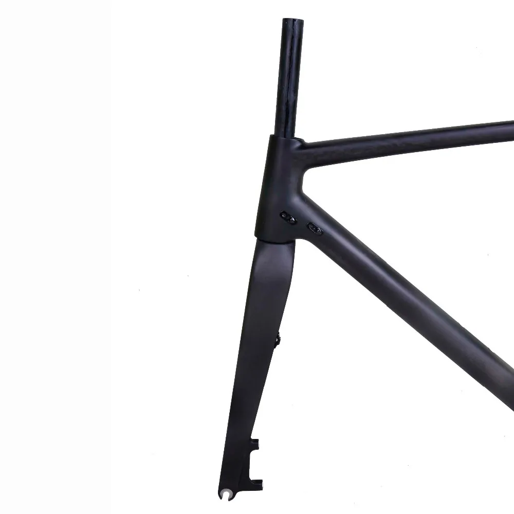 Perfect WINICE New di2 cyclocross bicycle frame flat mount disc brake CX road bicycle frame thru axle UD matt DPD free shipping with tax 2