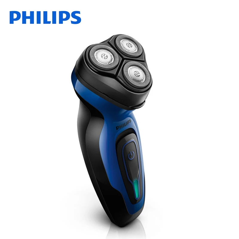 Электробритва Philips YQ6008 вращающаяся перезаряжаемая электрическая бритва 100-240 В с тройным лезвием, вращающимся лицом, бородой для мужчин