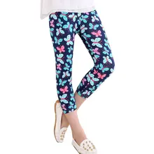 1 7Y Spring Autumn Newest Baby Kids Girls Leggings Pants Underwear Pattern Printed Trousers