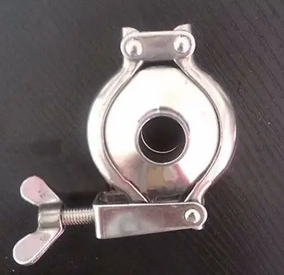 

A Set 108mm Sanitary Tri Clamp Weld Ferrule + Stamping Tri Clamp + Silicon Gasket