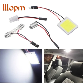 

Car led DC12V Big Promotion T10 24 SMD COB LED Panel Super White Car Auto Interior Reading Map Lamp Bulb Light car light source