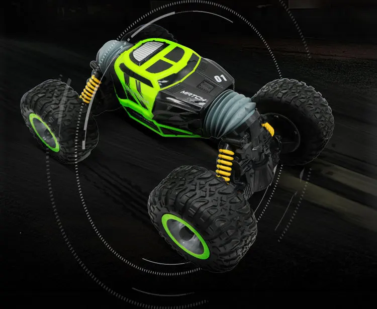 Игрушечная машинка Bigfoot elctric RC 2168 2,4 г 1:10 49 см 20 км/ч 4WD Двусторонняя деформация высокая скорость вездеход переворачивается трюк RC автомобиль