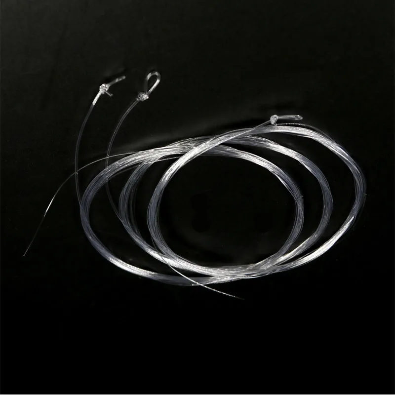 

2PCS Looped End Taper Leader Transparent Fly Fishing Tippet Line Size 0X 1X 2X 3X 4X 5X 6X 7X