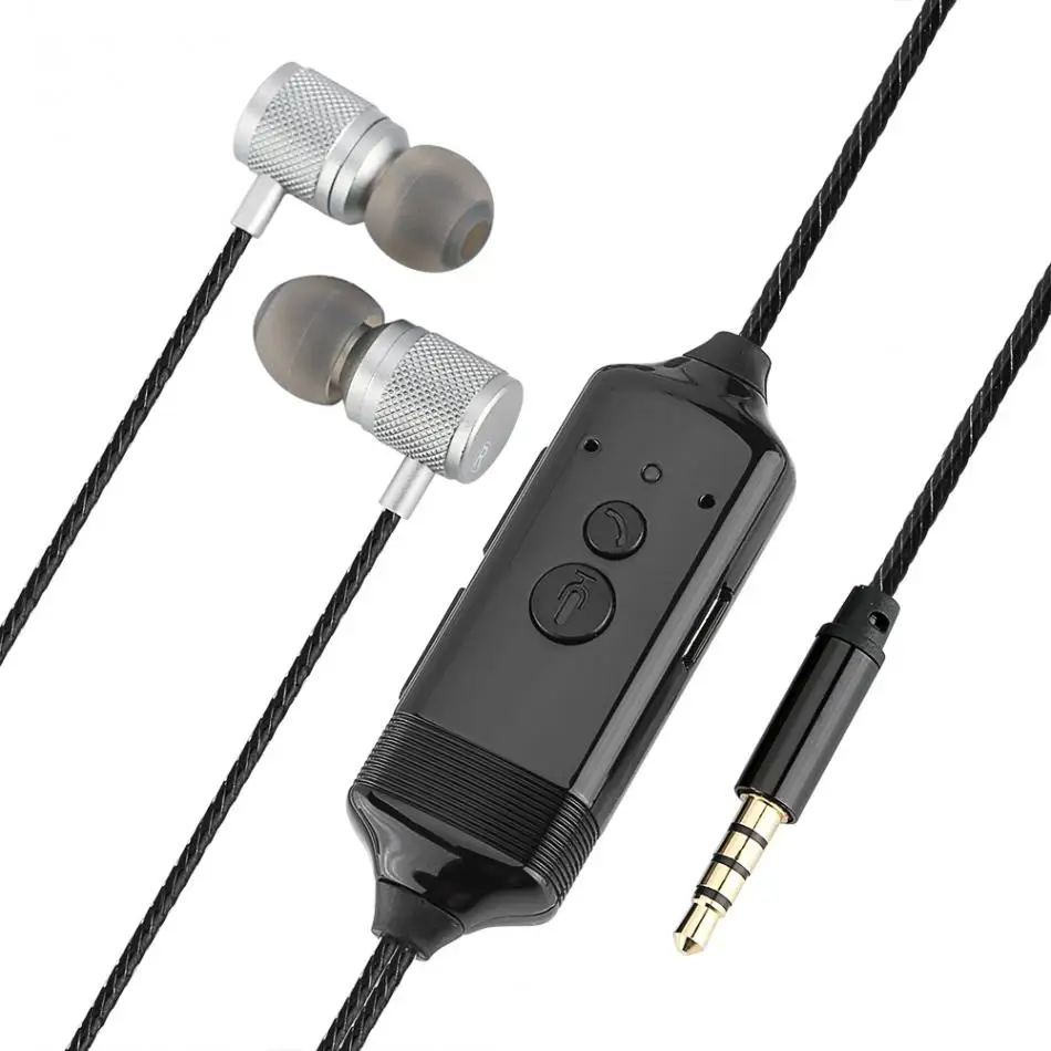 

VBESTLIFE Phone Call Recorder Earphone 3.5mm Jack Conversation Recording In-ear Earphone Mini Earphone For iPhone Free Shipping