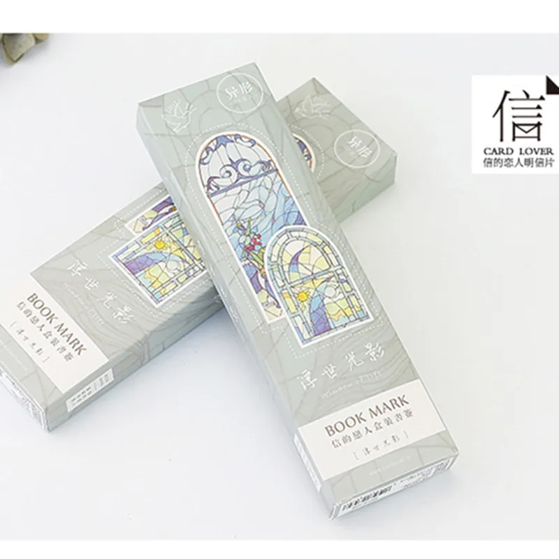 

Card Lover window world paper Card Bookmark memo card 1 lot = 1 pack = 30 pcs