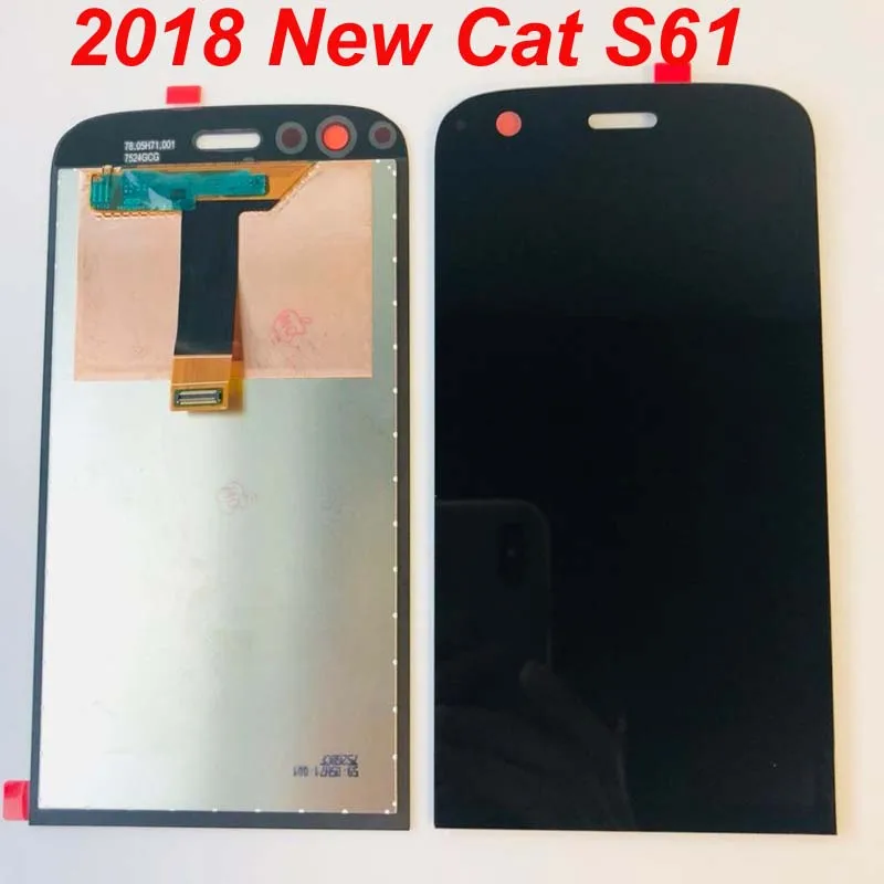 Original For Caterpillar Cat S61 LCD Display Touch Screen Replacement