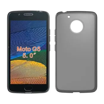 

100pcs/lot gligle Pudding Soft TPU Silicon Case for Motorola Moto G5 (5.0inch) Cover Case