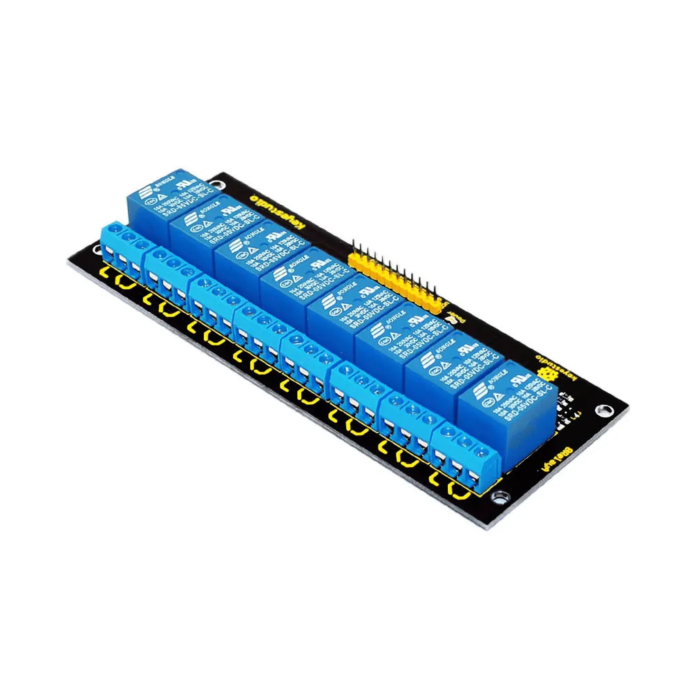 Keyestudio 8 канальный 5V релейный модуль для Arduino PIC AVR MCU DSP ARM Электронный