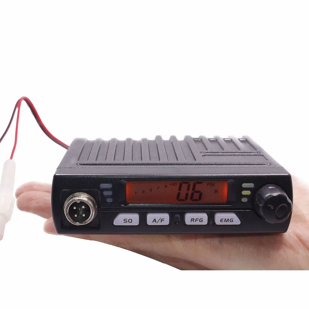 ABBREE Φ CB автомобильный мобильный радиоприемник 27 МГц AM/FM 13 2 В 8 Вт ЖК дисплей