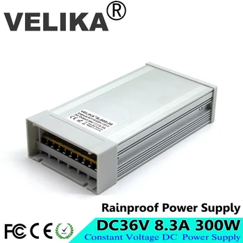 

Rainproof power supply DC 36V 8.3A 300w Voltage Transformer AC220V 110V to DC36V Led Driver for Outdoor strip lamp light Stepper
