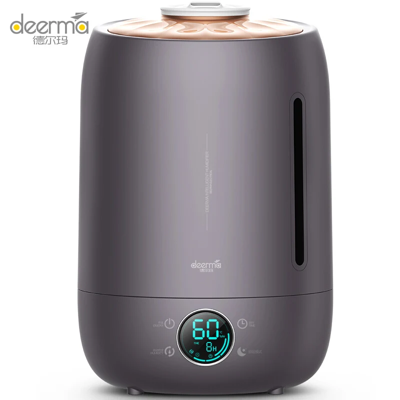 

35Xiaomi Deerma Humidifier 5L Large Capacity Touch Temperature Constant Humidity Office Bedroom Aromatherapy Humidification