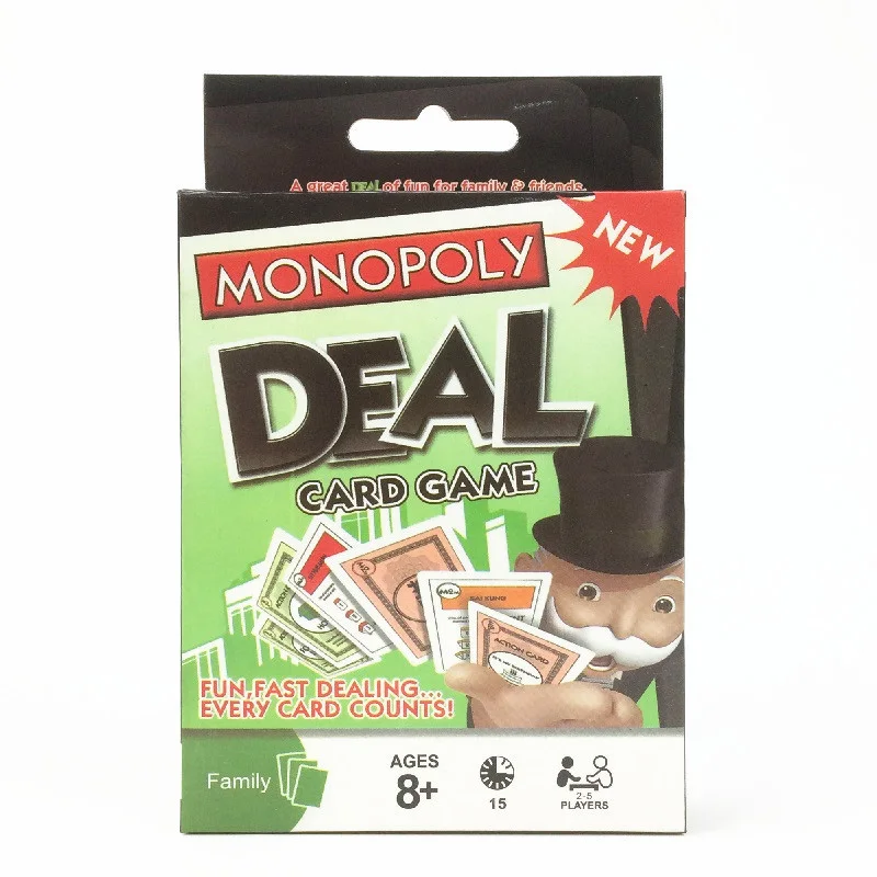 

Strategy Trading Game card Game Toys Puzzle Board Games MONOPOLY Deal Card Family Party Gifts For Children And Adults