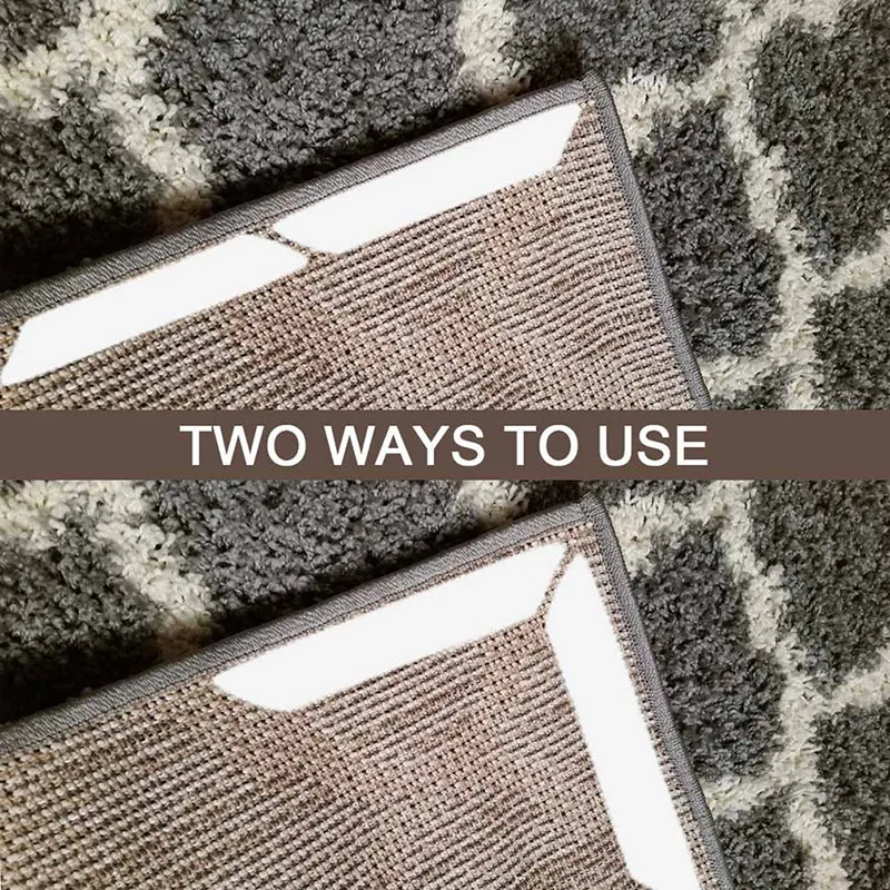 Non Slip Rug Carpet Mat Grippers Anti Skid Corners Pad for Bathroom