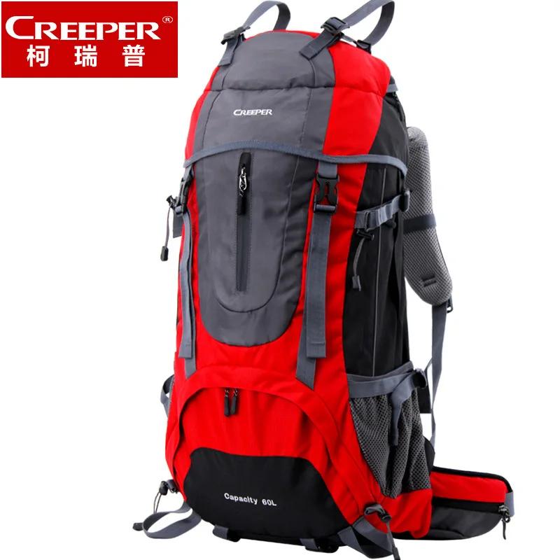 Creeper 60L мужской женский уличный рюкзак Профессиональная Водонепроницаемая нейлоновая сумка для скалолазания походная сумка