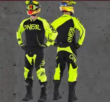 New Protective Gears Jersey pants Element Racewear Racing Gear Black Yellow Motorcycle