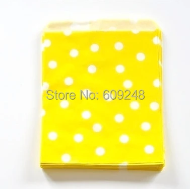 100 шт. пакеты для конфет в горошек|dot dots|dot polkadot t |