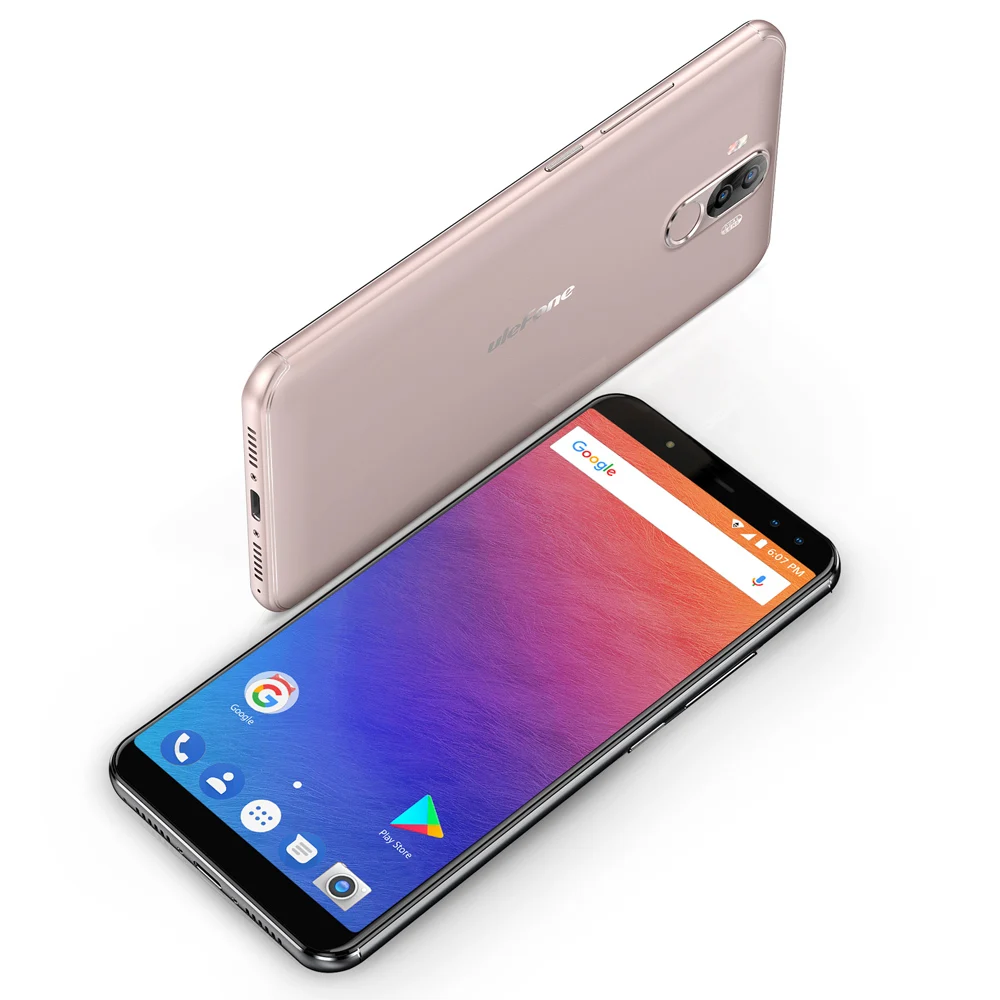 Ulefone Power 3 Face ID мобильный телефон 6 0 &quot18:9 FHD + ГБ ОЗУ 64 Гб ПЗУ 6080 мАч Android 7 1 Celular OTG 21 МП