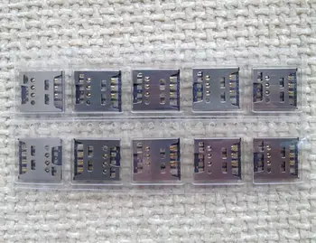 

200pcs/lot, original new sim card reader for Sony LT26 LT26i LT26II holder connector slot tray module