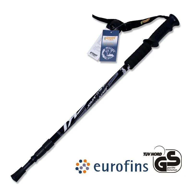 Longitud bastones ajustables bastones para el deporte al aire libre escalada alpinismo mochila Camping senderismo Kit de viaje Longitud bastones ajustables bastones para el deporte al aire libre escalada alpinismo mochila Camping senderismo Kit de viaje