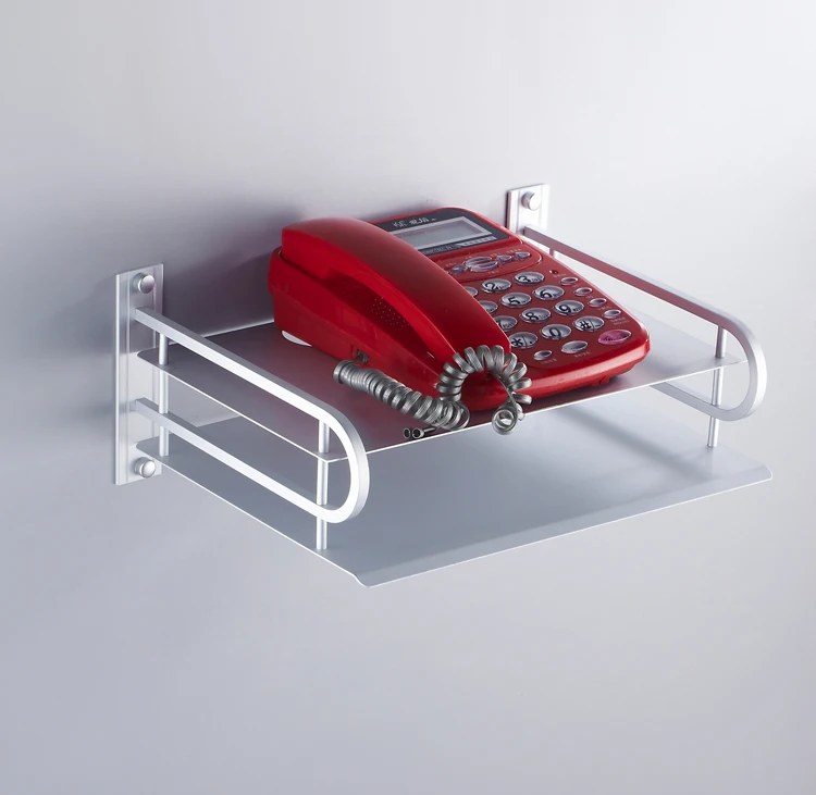 China Supplier Wall Mounting Metal Shelf Support Bracket For Telephone