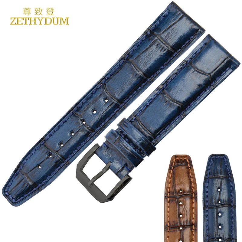 Buy Retro Genuine Leather strap Width 20mm Watchband