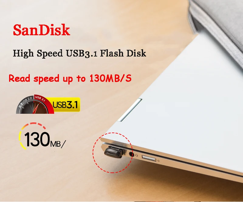 Sandisk CZ430 USB 3,1 флеш-накопитель, флешка, usb-накопитель, устройство для хранения, u-диск, флеш-накопитель, 16 ГБ, 32 ГБ, 64 ГБ, 128 ГБ, 256 ГБ