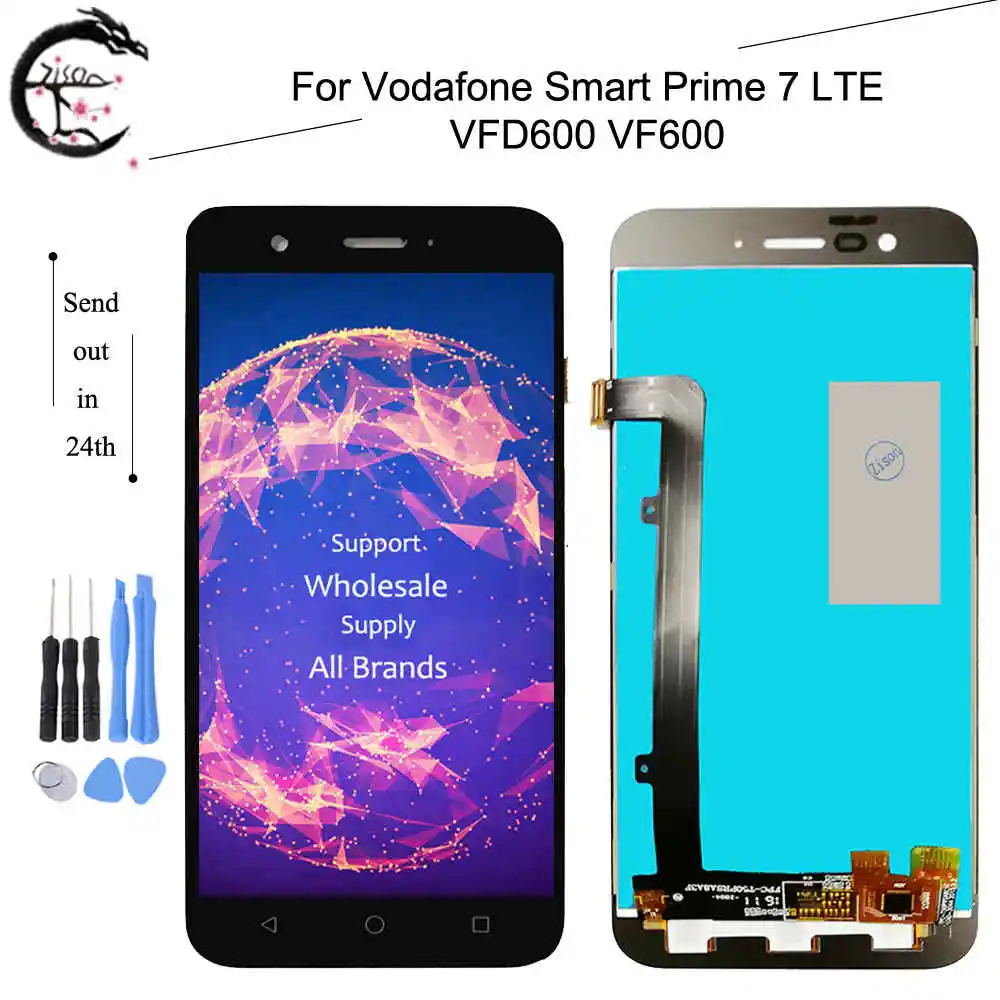 

5.0 inch New LCD For Vodafone Smart Prime 7 LTE VFD600 VF600 Full LCD Display Screen Touch Panel Digitizer Assembly Replacement