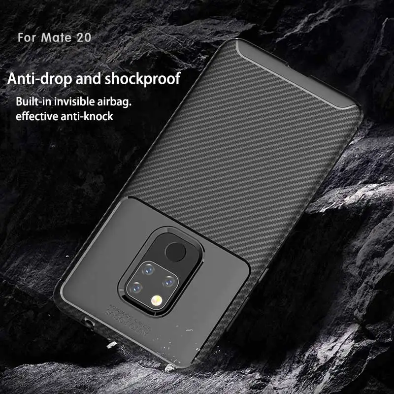 Phone case for huawei mate 20 soft silicone back cover for huawei mate 20x new anti-knock protective case for huawei mate 20 pro 2