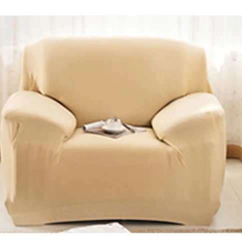 Чехол для дивана сплошной цвет эластичный чехол для дивана мягкий чехол для дивана кресло SA47009 - Color: 15