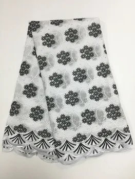 

2017 New African Swiss Voile Lace Fabrics High Quality African Cord Lace Swiss Cotton Fabrics African Fabrics For Men And Women