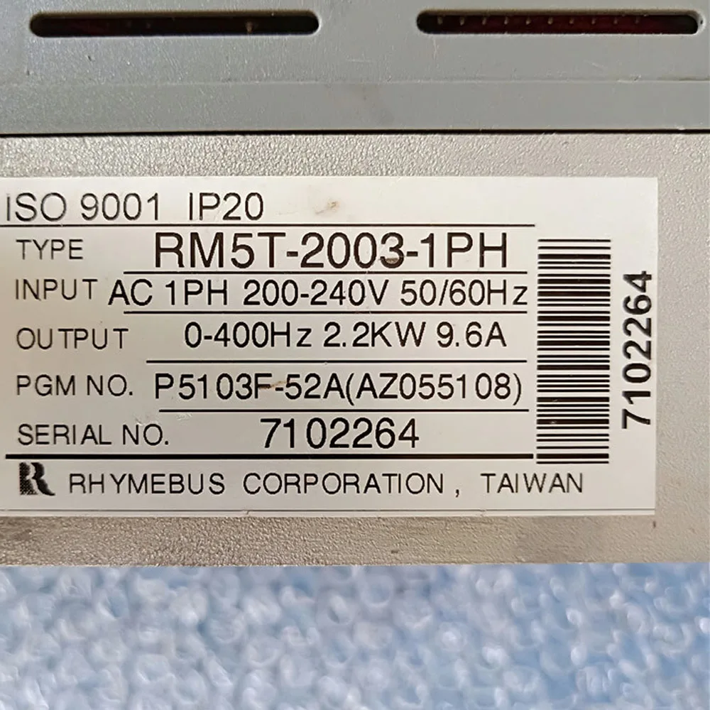 RM5T-2003-1PH 2.2KW 220V -3