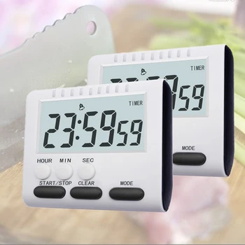 

2020 New Multifunctional Kitchen Timer Alarm Clock Home Cooking Practical Supplies Cook Food Tools Kitchen Accessories 4 Colors