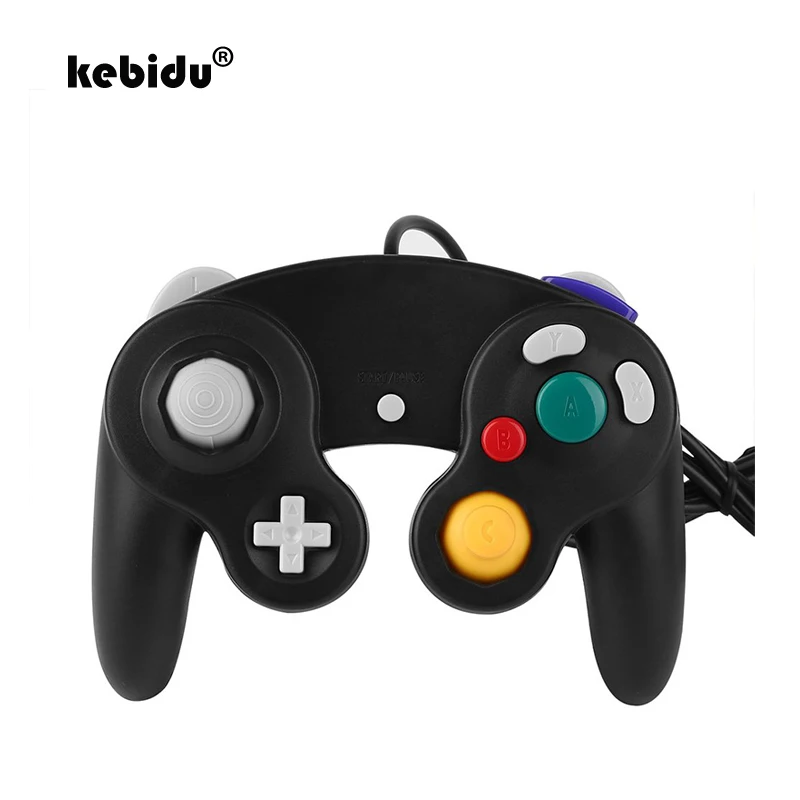 

kebidu New USB Wired Gamepad Controller Joypad 2 thumb stick Joystick For Computer Game For GameCube Gamepad